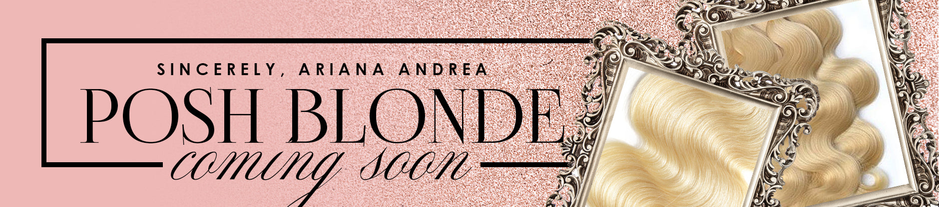 Sincerely, Ariana Andrea Luxury Hair Collection